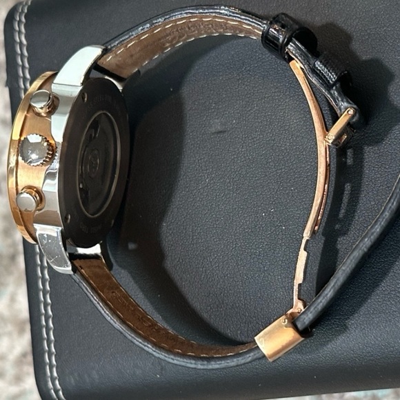 Ingersoll Men's Black and Gold Watch - Picture 7 of 10